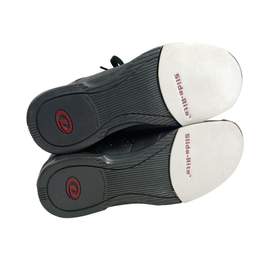 Dexter Mens Size 7 Black Bowling Shoes With Slide-Rite Soles - Picture 9 of 9